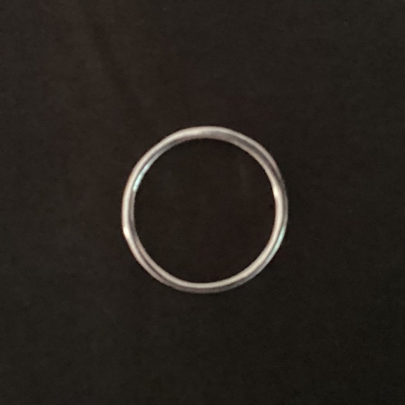 NWT Y2K 925 Sterling Silver Black Heart Ring - Picture 4 of 6